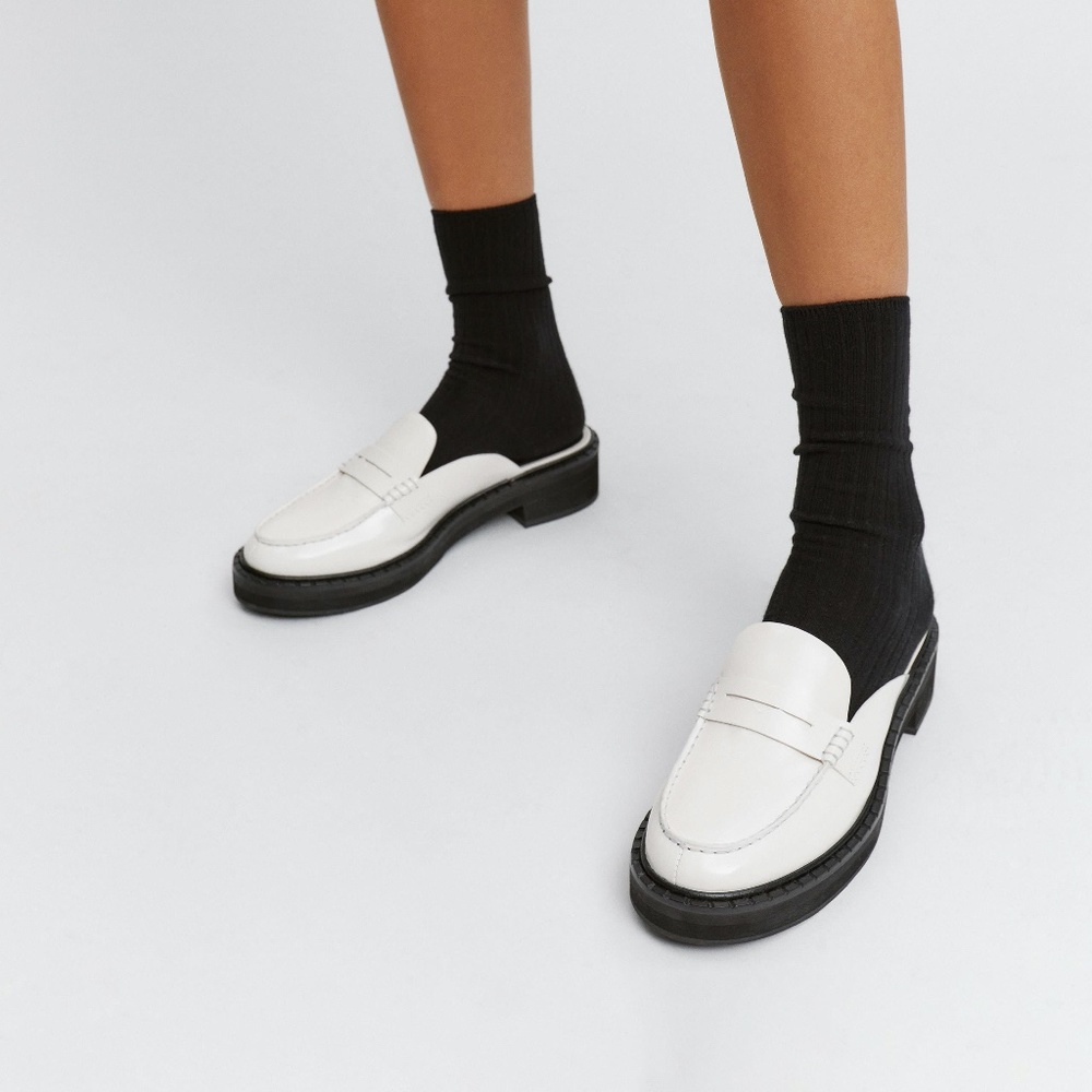 Reformation 'Angie' Loafer in White